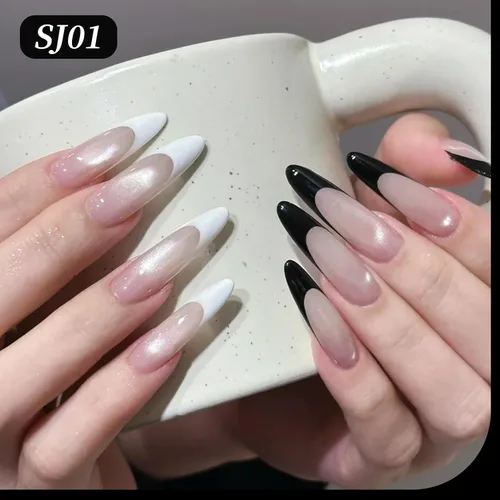 Vista 4 de Born Pretty - Esmalte de uñas de gel negro, diseño de Halloween negro opaco Negro puro