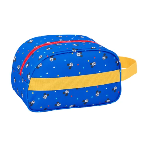 Vista 3 de Neceser de Viaje Mickey Mouse Clubhouse Good day Azul 26 x 15 x 12 cm