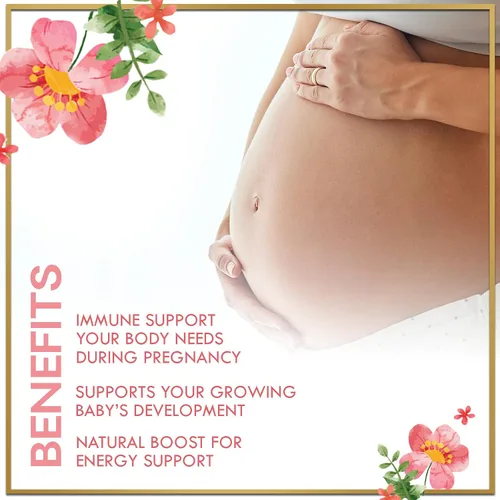 Vista 5 de Vitaminas prenatales para mujeres – Multivitamínico completo para el embarazo – Ácido fólico, Omega 3 DHA, colina, vitamina D – Apoyo esencial