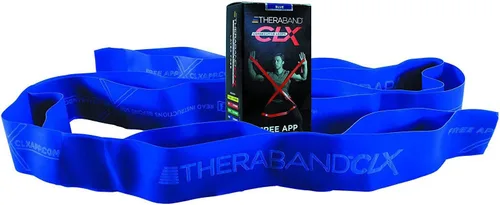 Vista 13 de THERABAND CLX Resistance Band with Loops, 5-Foot Band