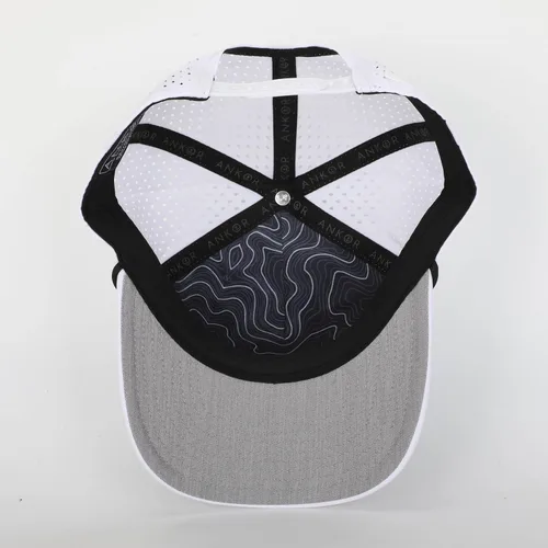 Vista 6 de ANKOR Ultra Performance Water-Resistant UPF 50 Golf Rope Hat Boat Beach Lake Workout Everyday Men and Women