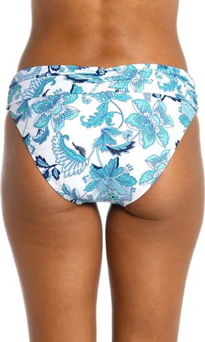 Vista 2 de La Blanca Traje de baño de bikini hipster con bandas para mujer