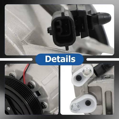Vista 4 de WFLNHB Compresor de aire acondicionado con embrague de reemplazo para Nissan Altima Sentra 2.5L 2007-2012 CO 10886C 92600JA00A