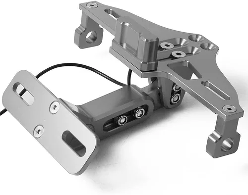 Vista 5 de Soporte universal para placa trasera de motocicleta, número ordenado, eliminador con luz para MT-01 MT-03 MT-07 MT-09 MT-10 S1000RR S1000R F800GS