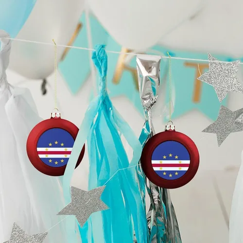 Vista 252 de Boobs Funny Shatterproof Matte Christmas Balls for Tree Wreath Home Decor 1PCS