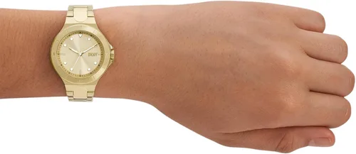 Vista 5 de DKNY Reloj de tres manecillas de cuarzo para mujer