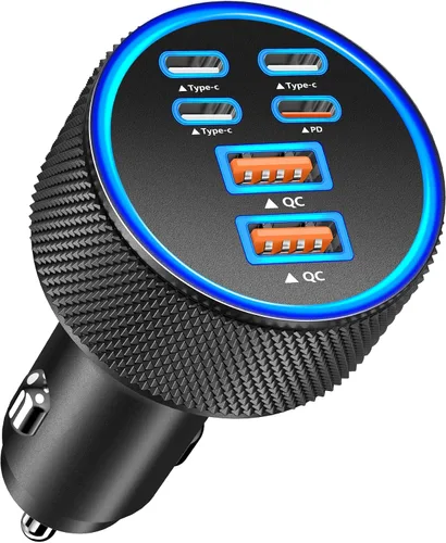 Vista 18 de Apple MFi Certified iPhone 17 Car Charger, 67W Multiport USB-C Car Charger
