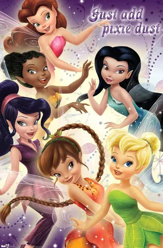 Vista 11 de Trends International Disney Tinker Bell - Póster de pared de hadas, 14.725 x 22.375 pulgadas, versión enmarcada de madera de granero Versión