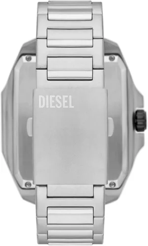 Vista 4 de Diesel Mens Flayed Automatic Stainless Steel Mechanical Skeleton Dial Watch