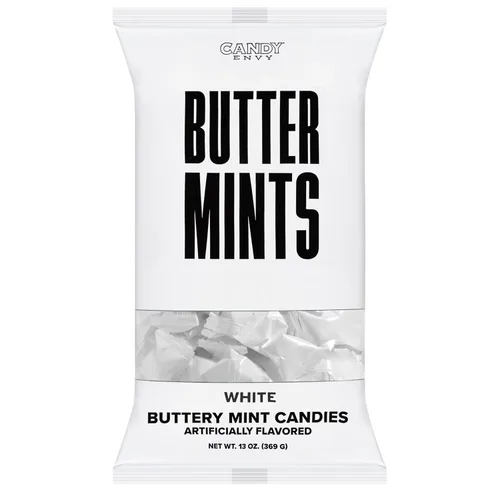 Vista 7 de Buttermints, 13 oz. Bolsa, Aproximadamente 100 mentas envueltas individualmente