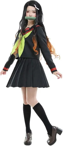 Vista 3 de miccostumes Traje de cosplay de Kamado para mujer