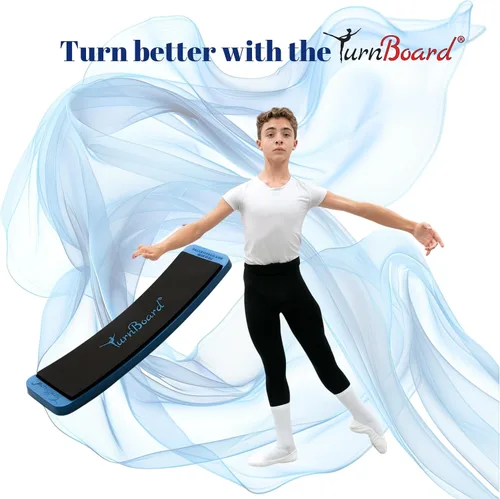 Vista 7 de Ballet Is Fun TurnBoard® – The Original Ballet Turning Board Improve Balance, Spotting & Confidence Made in The USA
