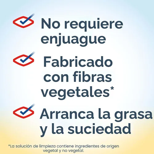 Vista 2 de Clorox Toallitas de limpieza Free & Clear, aroma ligero a limón, 75 unidades, paquete de 3 (el paquete puede variar)