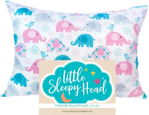 Vista 76 de Funda de almohada para jóvenes Little Sleepy Head - 100% funda de almohada de algodón y hipoalergénica - Funda de almohada envolvente de ajuste