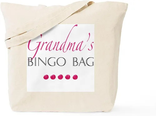 Vista 7 de CafePress Bingo Lingo Tote Bag Natural Canvas Tote Bag, Bolso de compras de tela, Caqui