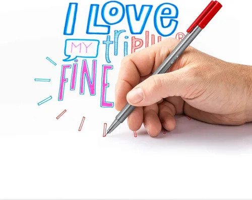 Vista 4 de Set de 10 lápices de colores Staedtler Triplus, varios