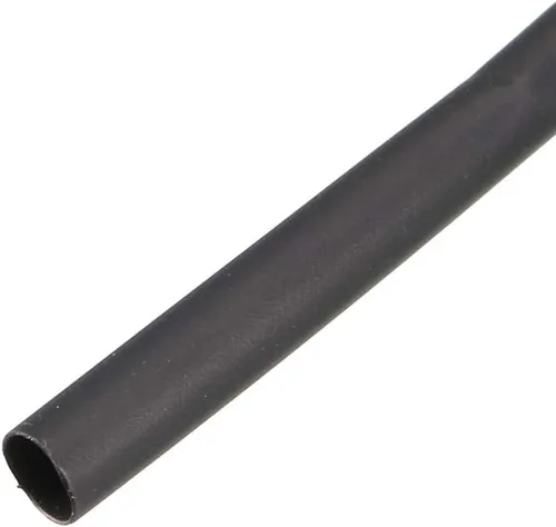 Vista 2 de uxcell 5Meter 0.079 in Diámetro Interior Poliolefina Tasa 2:1 Tubo Termoencogible Tubo Alambre Envoltura Negro