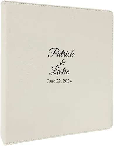 Vista 5 de Carpeta personalizada con negocio o nombre (Negro con plateado)