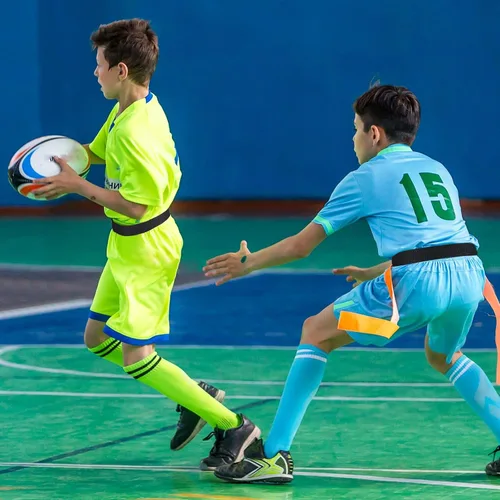 Vista 3 de Seematn Web - Cinturón de fútbol de 52 pulgadas, cinturón de fútbol con anillo en D para hombres, mujeres, jóvenes, niños y niñas