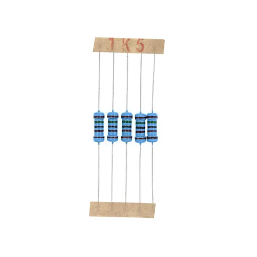 Vista 23 de 100PCS 1 vatios 1W 0R1 0.1 ohmios 1% resistencia de película metálica