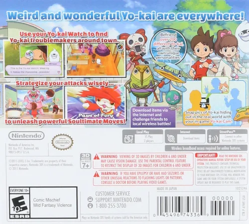 Vista 8 de YO-KAI WATCH - 3DS