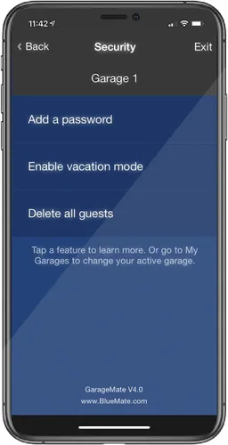 Vista 7 de Abre tu garaje con tus iPhones, Android o Apple Watch. Fácil configuración. Seguro. Bluetooth®4.0. Lee la descripción completamente antes