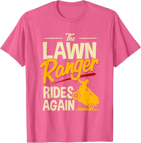 Vista 32 de The Lawn Ranger Rides Again - Camiseta de corte de césped Azul Marino