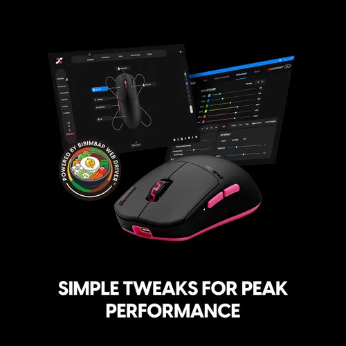 Vista 9 de Pulsar Gaming Gears PRO Series Susanto-X - Ratón para juegos, mediano, color negro