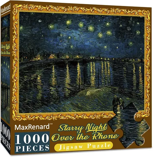 Vista 7 de MaxRenard Juego 1000 Piezas Rompecabezas Colección de Arte Fino Juguete Leonardo Da Vinci Mona Lisa