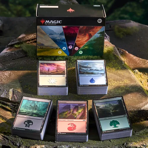 Vista 3 de Magic: The Gathering Estación de Tierras 2025 (400 cartas de tierra básicas)