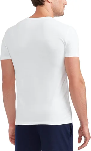 Vista 3 de POLO RALPH LAUREN Camisetas de algodón de ajuste clásico para hombre, paquete de 3