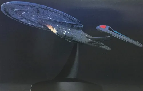 Vista 2 de USS Enterprise NCC-1701-E Bandai Modelo Kit 1/1700