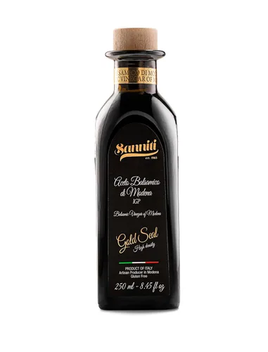 Vista 7 de Sanniti Vinagre Balsámico de Módena Aceto Balsamico IGP, 8.5 fl oz