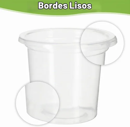Vista 4 de Mini vasos de gelatina desechables de 0.6 oz/0.7 fl oz, pequeños vasos de muestra de plástico transparente para degustación de alcohol de tequila