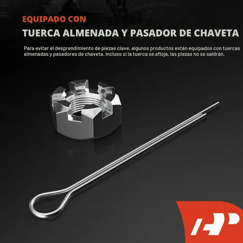 Vista 8 de A-Premium Juego de 10, Brazo de Control Superior e Inferior, Enlace de Barra Estabilizadora, Extremo de Barra de Dirección Interior y Exterior