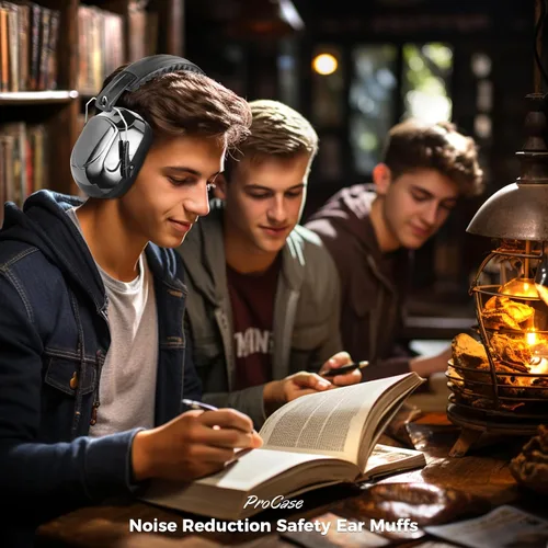 Vista 138 de ProCase NRR 28dB Noise Reduction Ear Muffs, Foldable Adjustable Noise Cancelling Headphones