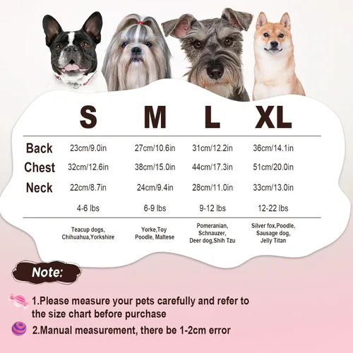Vista 4 de Suéter de punto para perro: suéter colorido para cachorro, disfraz de perro cálido de invierno, suéter de cuello alto para mascotas, gatos