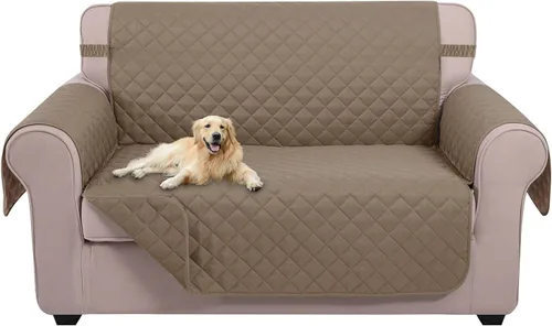 Vista 96 de U-NICE HOME Funda para sillón reclinable, reversible, con correas elásticas, resistente al agua, protege de perros y mascotas, sillón pequeño