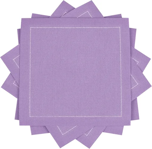 Vista 31 de Servilletas de Cinco Estrellas Servilletas de Algodón para Cóctel, Servilleta para Bebidas, Servilleta para Bar, Servilletas para Fiesta