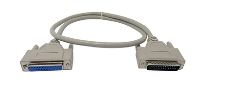 Vista 3 de Your Cable Store Cable de puerto serie de 100 pies DB25 de 25 pines macho a hembra RS232