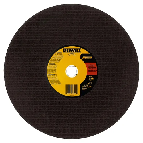 Vista 5 de DEWALT Hoja de sierra de corte de 14", rueda de corte de metal (DW8001)