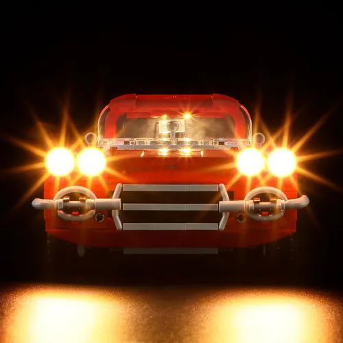 Vista 2 de Lightailing Luz para Lego- 10321 Corvette 1961 Kit de iluminación LED compatible con el modelo de bloques de construcción Lego NO incluido