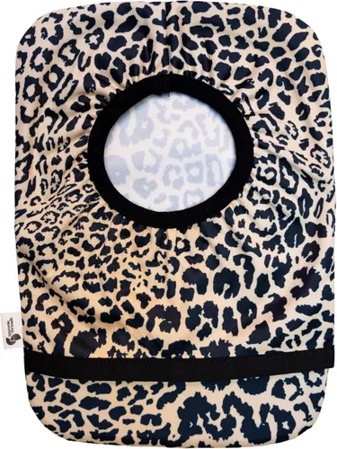 Vista 10 de Funda elástica beige para bolsa de ostomía Bolsas de colostomía, estoma e ileostomía ajustables y de moda Beige, 5x8 (orificio pequeño)