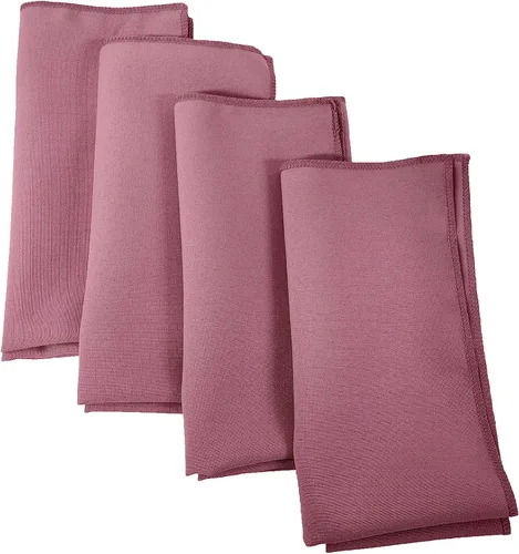 Vista 62 de LA Linen Paquete de 10 servilletas de popelina de poli, servilletas de tela suave, servilletas lavables y reutilizables, servilletas de mesa