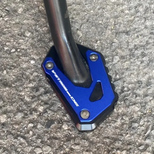 Vista 3 de V-STROM 800DE placa de soporte para motocicleta soporte lateral almohadilla de extensión para Suzuki V STROM 800DE 800 de 2023