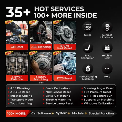 Vista 4 de LAUNCH Escáner X431 CRP919X OBD2, escáner de coche de codificación ECU