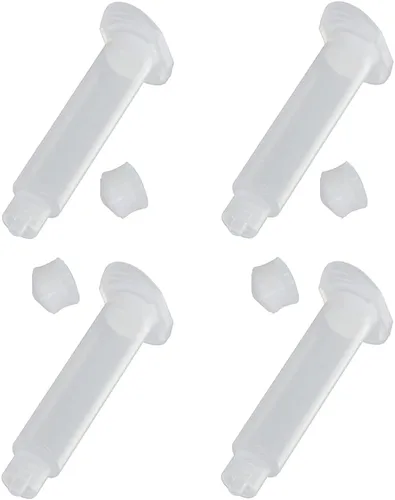 Vista 13 de Auniwaig 4 unids 3cc dispensador de soldadura pegamento conos accesorios 0.1 fl oz máquina dispensadora transparente tubo adhesivo líquido