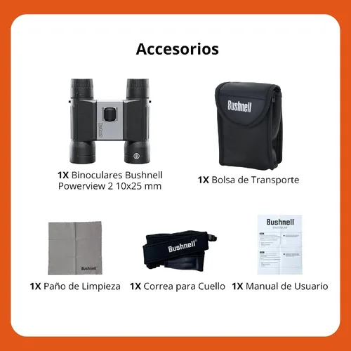Vista 5 de Bushnell Binoculares PowerView 2