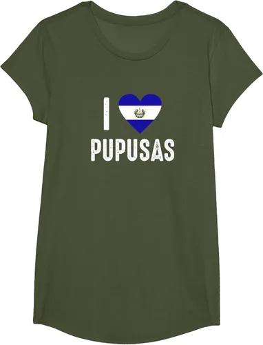 Vista 99 de Camiseta I Love Pupusa from El Salvador