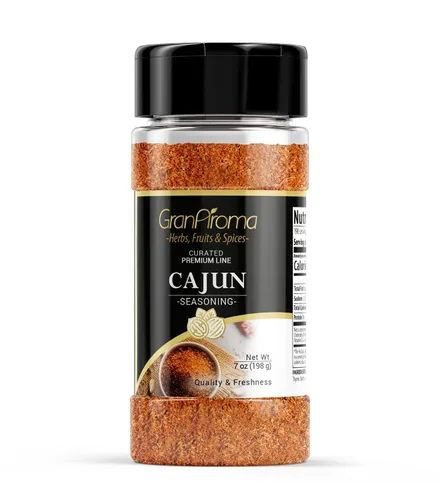 Vista 3 de GranAroma Condimento cajún, condimento versátil, picante y sabroso, estilo de Nueva Orleans (2.4 onzas)